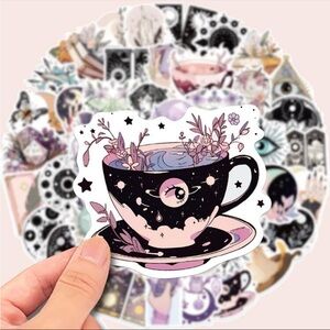 50pcs Cartoon Graffiti Stickers For Decor Mobile, Computer, Luggage, Notebook